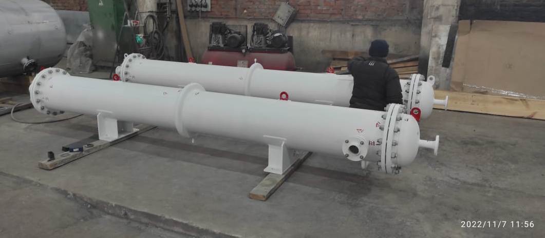 Производство теплообменника 426 ТКГ Производство теплообменника 426 ТКГ на заводе ООО "НПО "Спецнефтемаш"